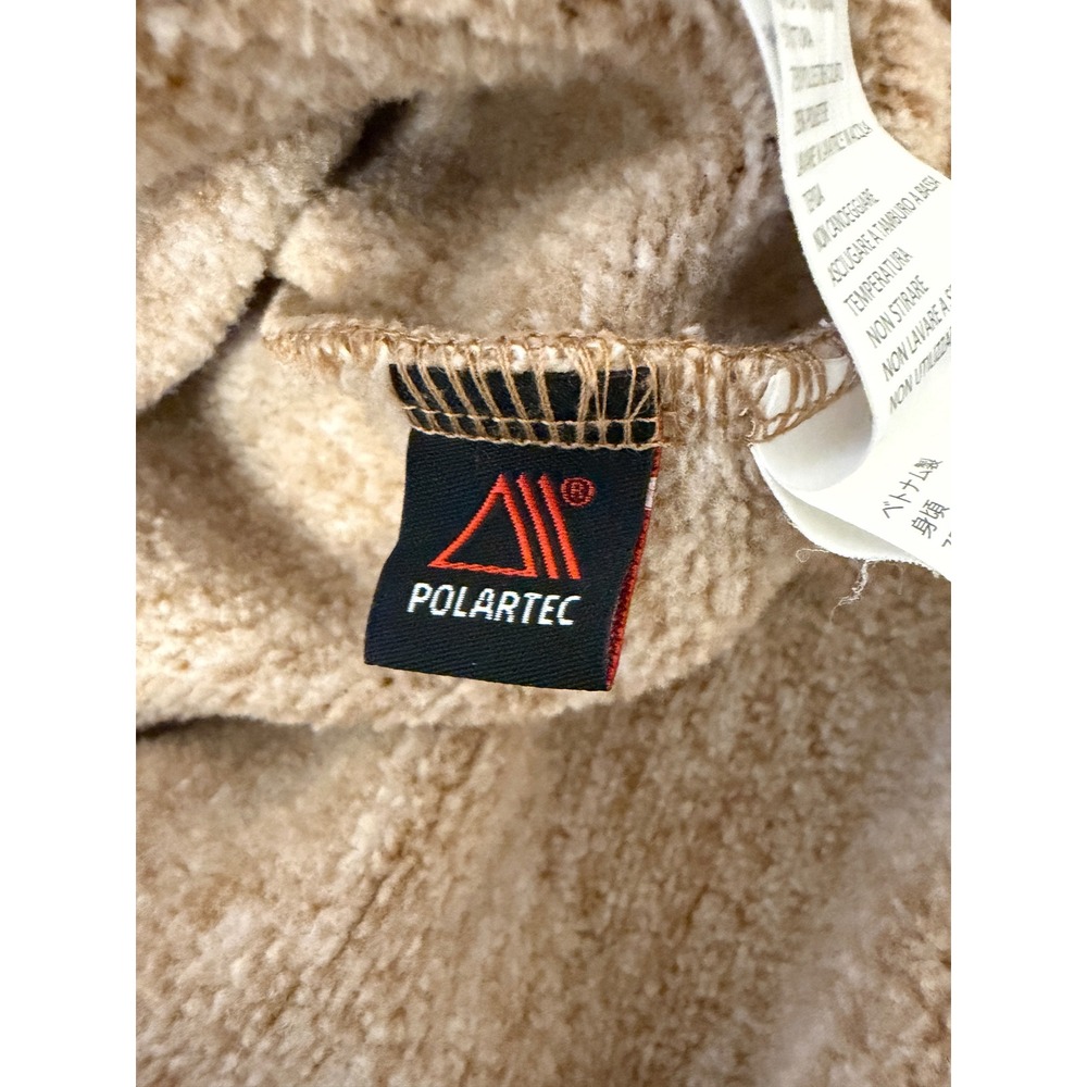 Prana Mattea Hoodie Sweater Pullover Tan Heather Asymmetrical Hem Womens XL - Picture 9 of 10